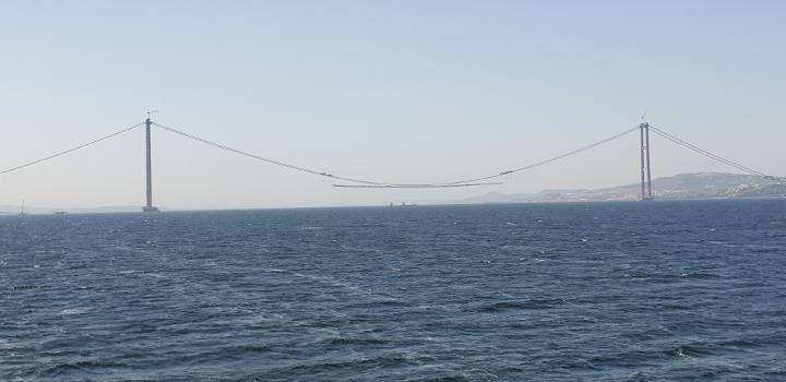 Pont du détroit des Dardanelles