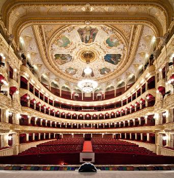 Great hall of Odessa Opera and Ballet Theater
