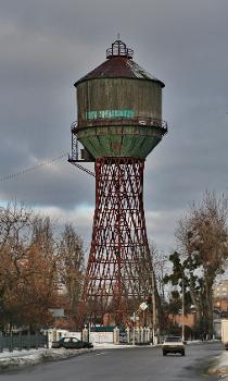 Water tower by Vladimir Shukhov in Bila Tserkva, Ukraine