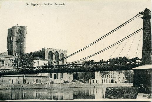 Agde Suspension Bridge