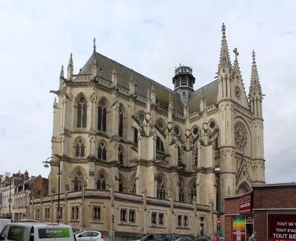Amiens, the church Saint-Remi