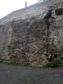 Vestiges de l'amphithéâtre de Tours (tour de fortification ou escalier extérieur)