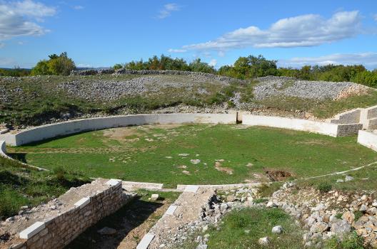 Amphitheatre, Burnum legionary camp, Dalmatia