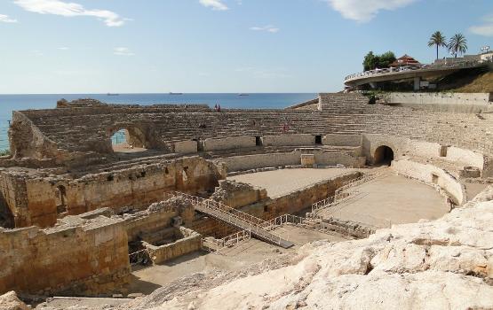 Roman amphitheatre of Tarragona, Catalonia, Spain