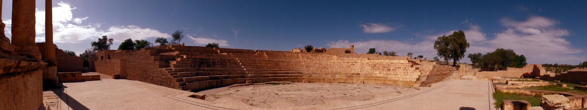 Ruines du théâtre, Sbeïtla
