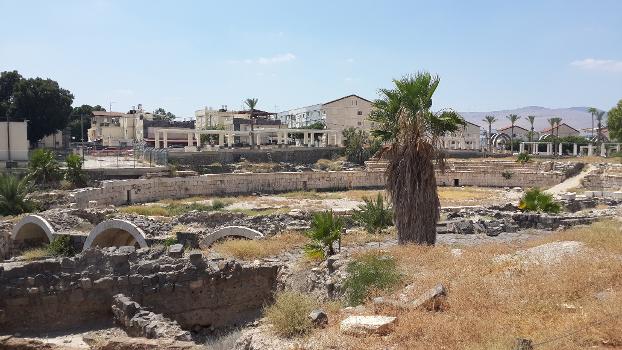 Ancient Roman Amphitheatre in Beit She'an
