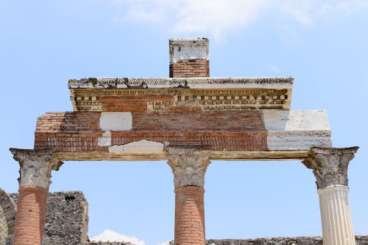 Forum, ancient Roman Pompeii, Campania, Italy