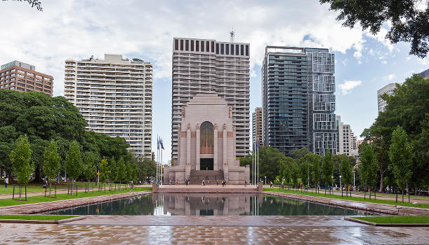 ANZAC war memorial in Hyde Park