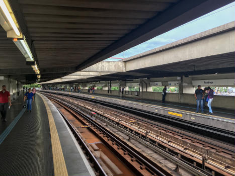 Armênia metro station, São Paulo, Brazil.