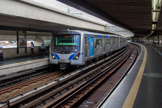 Armênia metro station, São Paulo, Brazil.