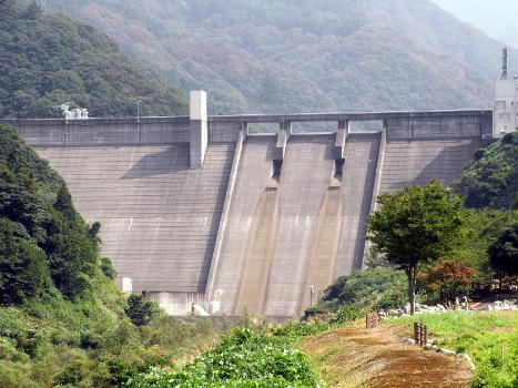Asahiogawa Dam (Ogawa river/Toyama Pref./Japan)