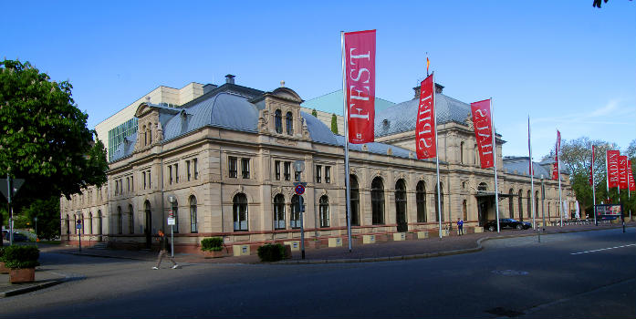 Alter Bahnhof Baden-Baden, jetzt integriert in das Festspielhaus Baden-Baden.