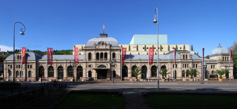 Alter Bahnhof Baden-Baden, jetzt integriert in das Festspielhaus Baden-Baden.