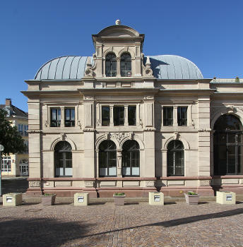 Alter Bahnhof Baden-Baden, jetzt integriert in das Festspielhaus Baden-Baden.