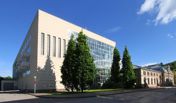 Alter Bahnhof Baden-Baden, jetzt integriert in das Festspielhaus Baden-Baden.