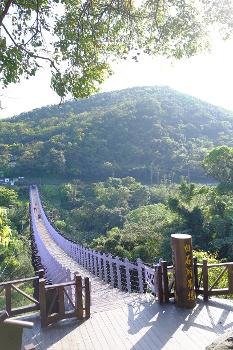 Baishihu Suspension Bridge vs ZhongYong Mountain
