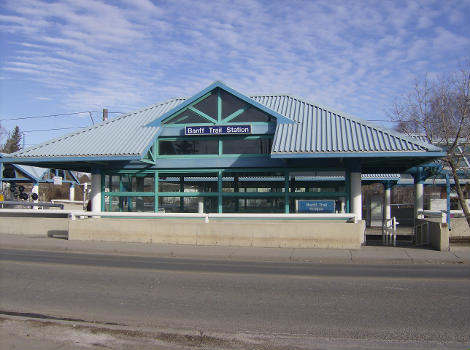 Banff Trail CTrain Station