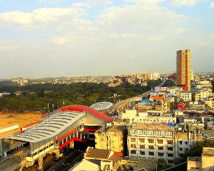 Bangalore Metro One Evening View