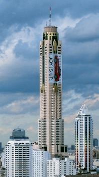 Baiyoke Tower II, is a 304 metres supertall hotels skyscraper in Bangkok