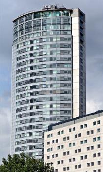 View of Beetham Tower, Liverpool (isolated from source file)