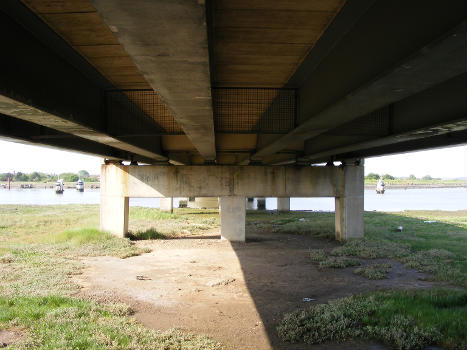 Beneath Breydon Bridge 