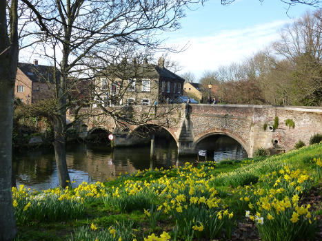 Bishop's Bridge in Norwich 