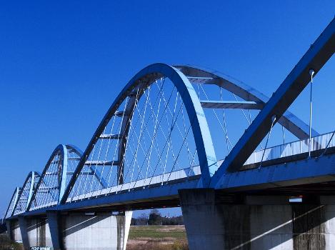 Shin-Mikuni Bridge on the Japanese National Route 354