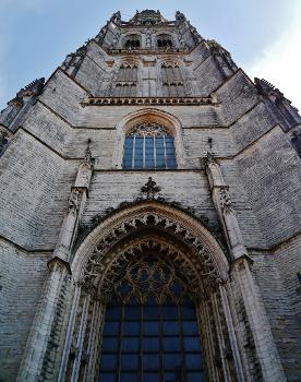 Turm der Großen Kirche Unserer Lieben Frau, Beda, Provinz Nordbrabant, Niederlande