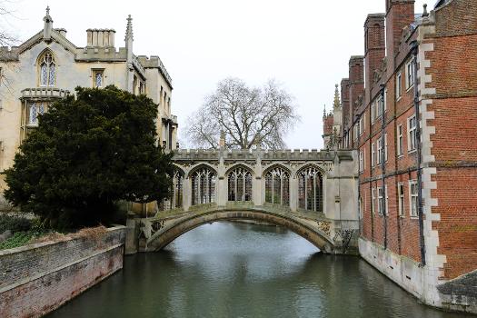Bridge of Sighs, St John's College, University of Cambridge, Cambridge, England