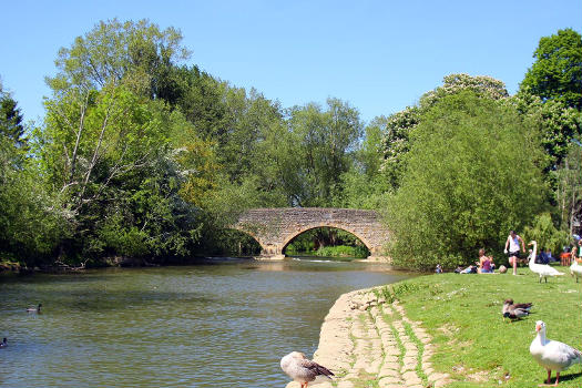 Bridge over the millstream at Wolvercote 