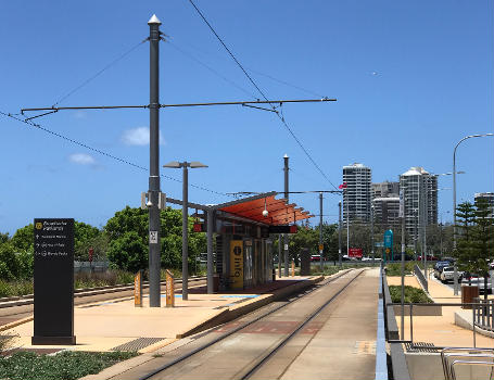 Broadwater Parklands Station - Gold Coast Light Rail