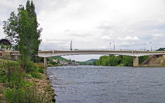 Bridge of Wormeldange-Wincheringen over the Moselle