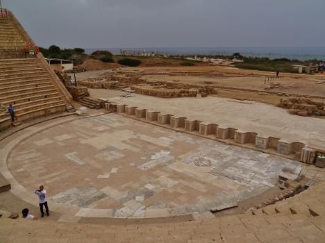 Römisches Theater, Caesarea maritima, Israel