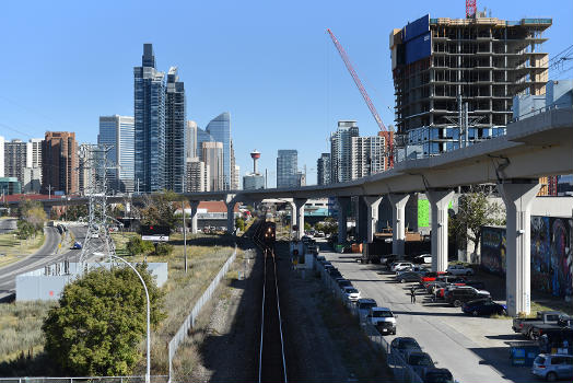 Calgary West CTrain Viaduct