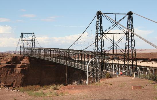 Cameron Suspension Bridge, Cameron, Arizona