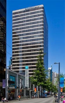 Canaccord office tower in Vancouver