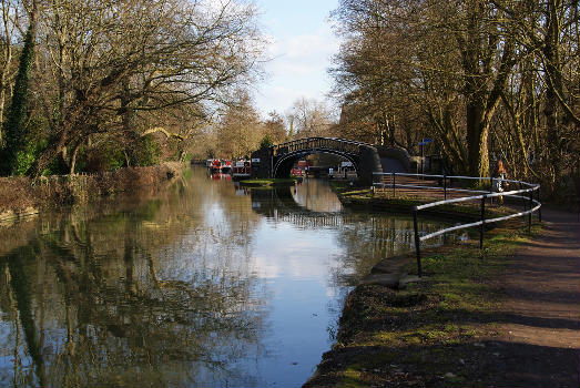 Oxford Canal Roving Bridge (243) at Isis Lock