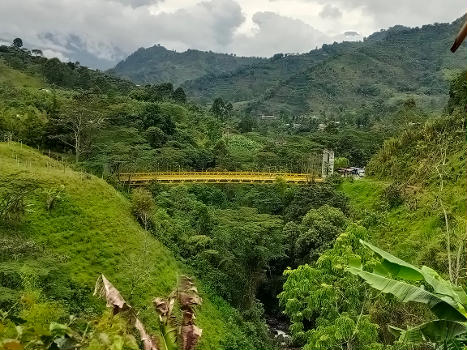 Puente del Cañón de la Quebrada Volcanes