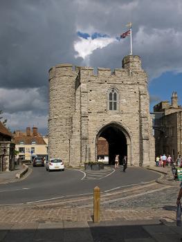 Canterbury West Gate, reverse side