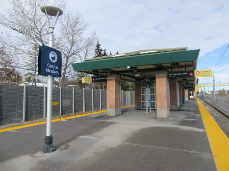 Canyon Meadows CTrain Station