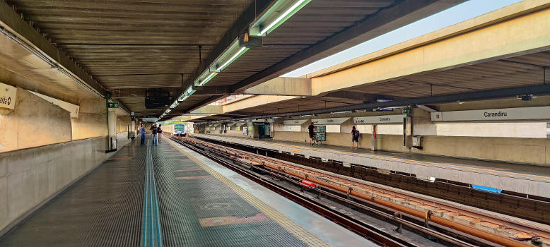 Carandiru metro station; São Paulo