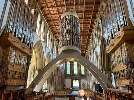 Cardiff, Llandaff Cathedral.