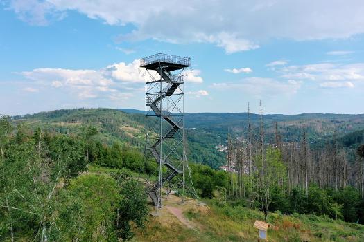 Carl-Alexander watchtower, near Ruhla Germany, July 2023