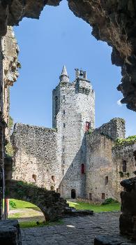 Castle of Najac, Aveyron, France