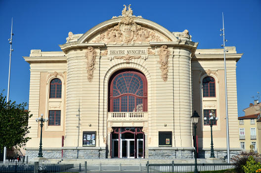 Théâtre municipal Castres, inauguré en 1904, architecte Joseph Galinier