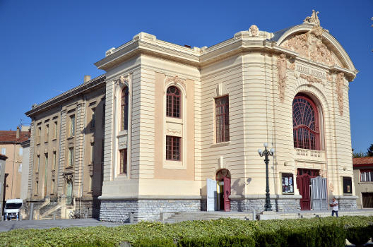 Théâtre municipal de Castres, inauguré en 1904, architecte Joseph Galinier