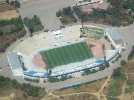 The of photographed from air.