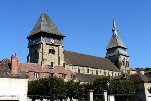 L'abbatiale Ste-Valérie à Chambon-sur-Voueize (Creuse, France)