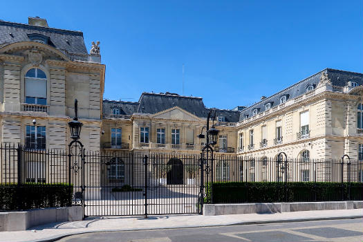 Château de la Muette, vu de la rue André-Pascal (Paris, 16e).
