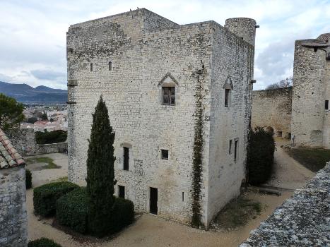 Château des Adhémar, logis seigneurial angle sud est